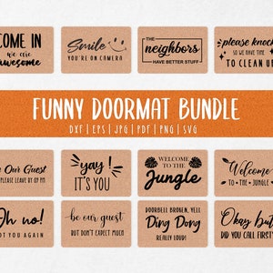 Lustige Fußmatte svg Bundle. Fußmatte svg. Willkommensschild svg. Willkommen Fußmatte svg, dxf, png sofortiger Download. Fußmatte mit Spruch svg. Wohnkultur svg