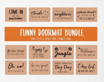 Funny doormat svg bundle. Doormat svg. Welcome Sign svg. Welcome Doormat svg, dxf, png instant download. Doormat saying svg. Home Decor svg