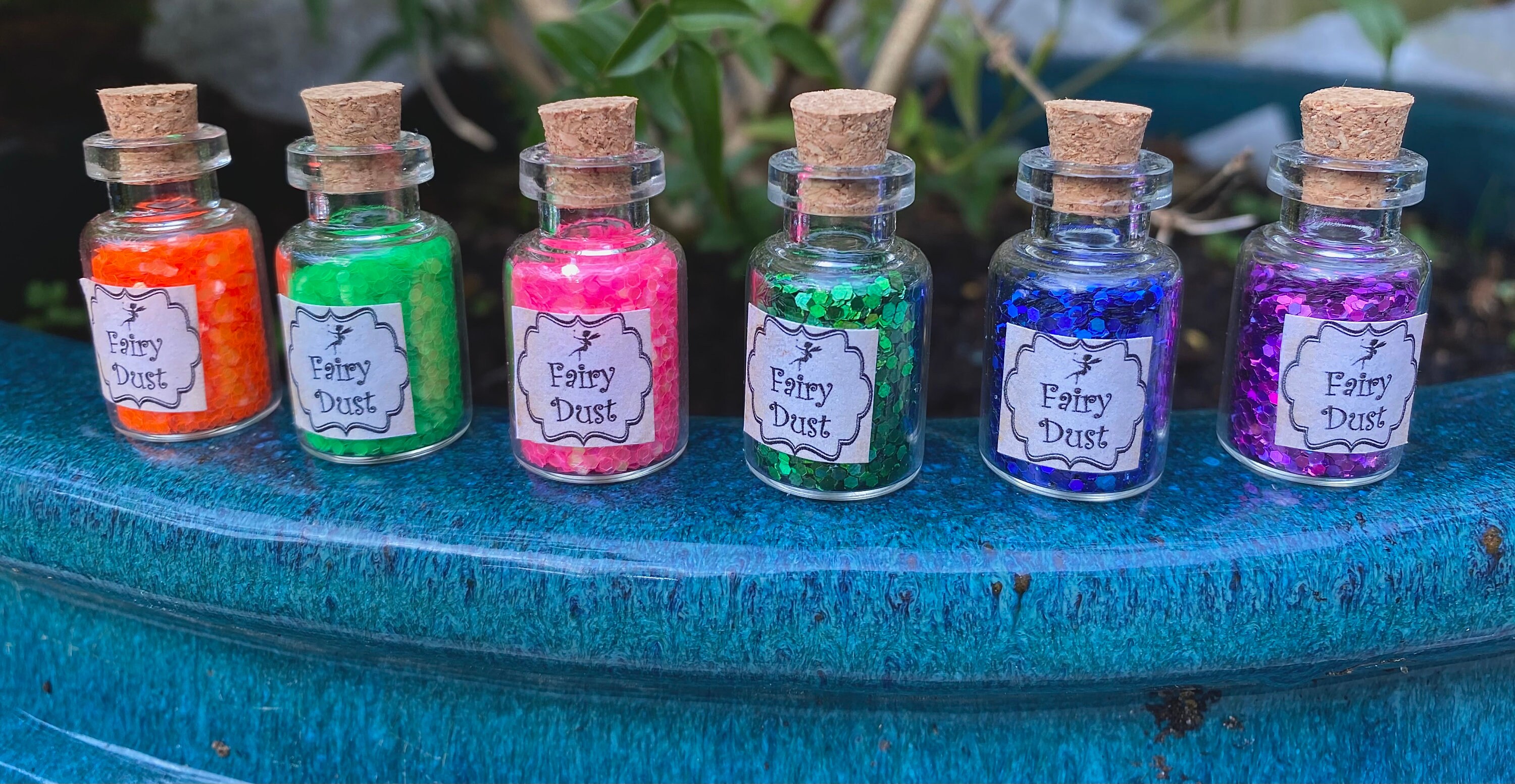 Polvo de hadas en una botella Polvo mágico Rellenos de bolsa Etsy España