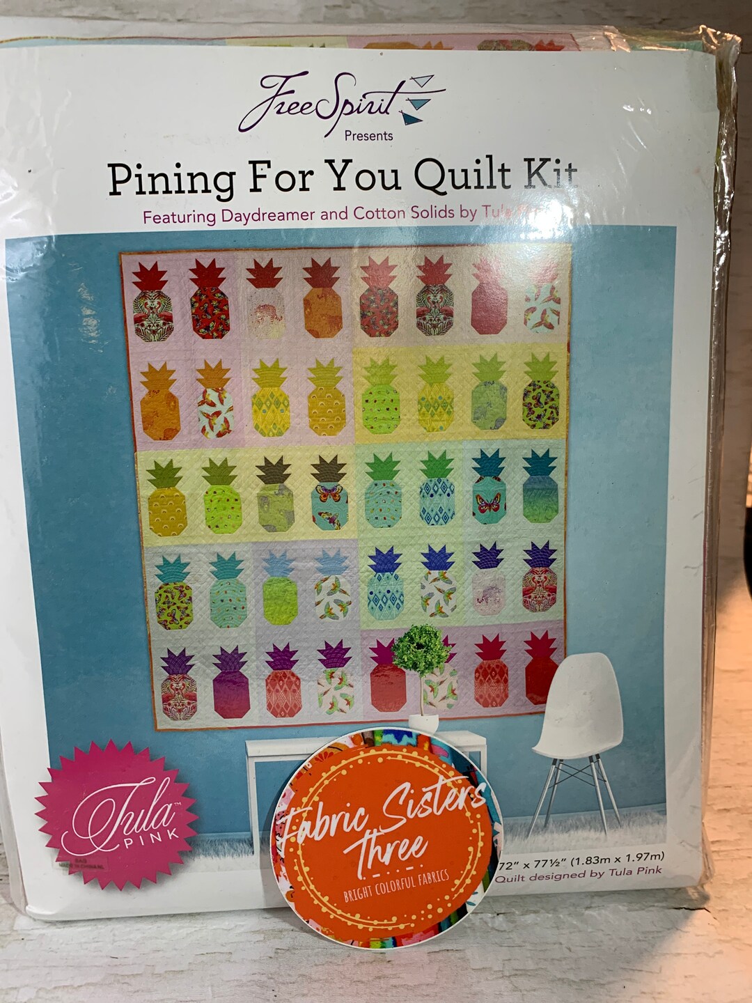 Pining for You Quilt Kit Featuring Daydreamer & Cotton Solids by Tula