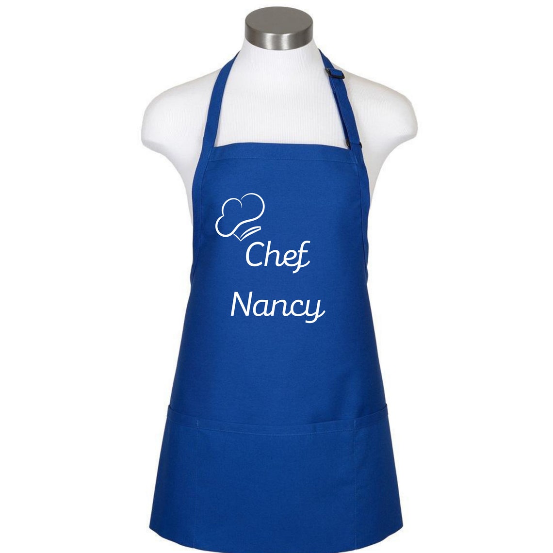 Custom Apron Adjustable Personalized Apron with 3 pockets Etsy