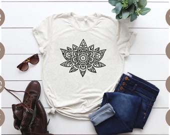 Free Free 323 Mandala Lotus Flower Svg Free SVG PNG EPS DXF File