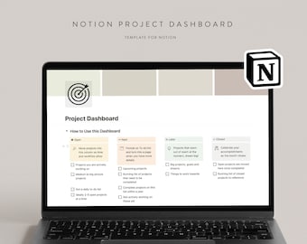 Project Dashboard Notion Template