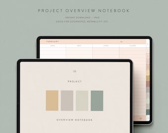 Project Overview Notebook — Notability GoodNotes Xodo