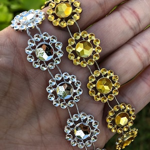 Rhinestone Embellishments in Multiple Colors