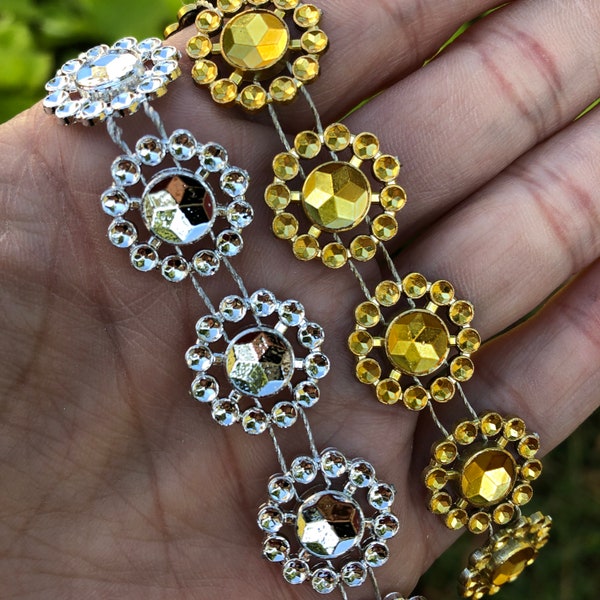Rhinestone Embellishments in Multiple Colors