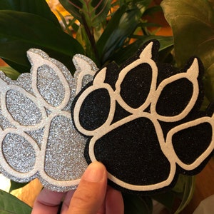 Glitter Homecoming Paw