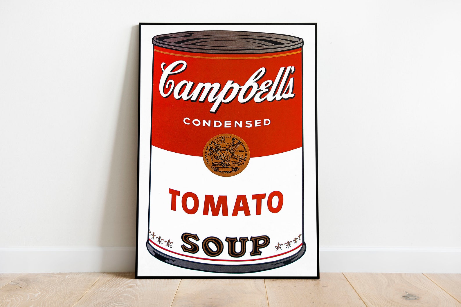 Tomato Soup Andy Warhol Art Print Digital Download Art Pop Etsy