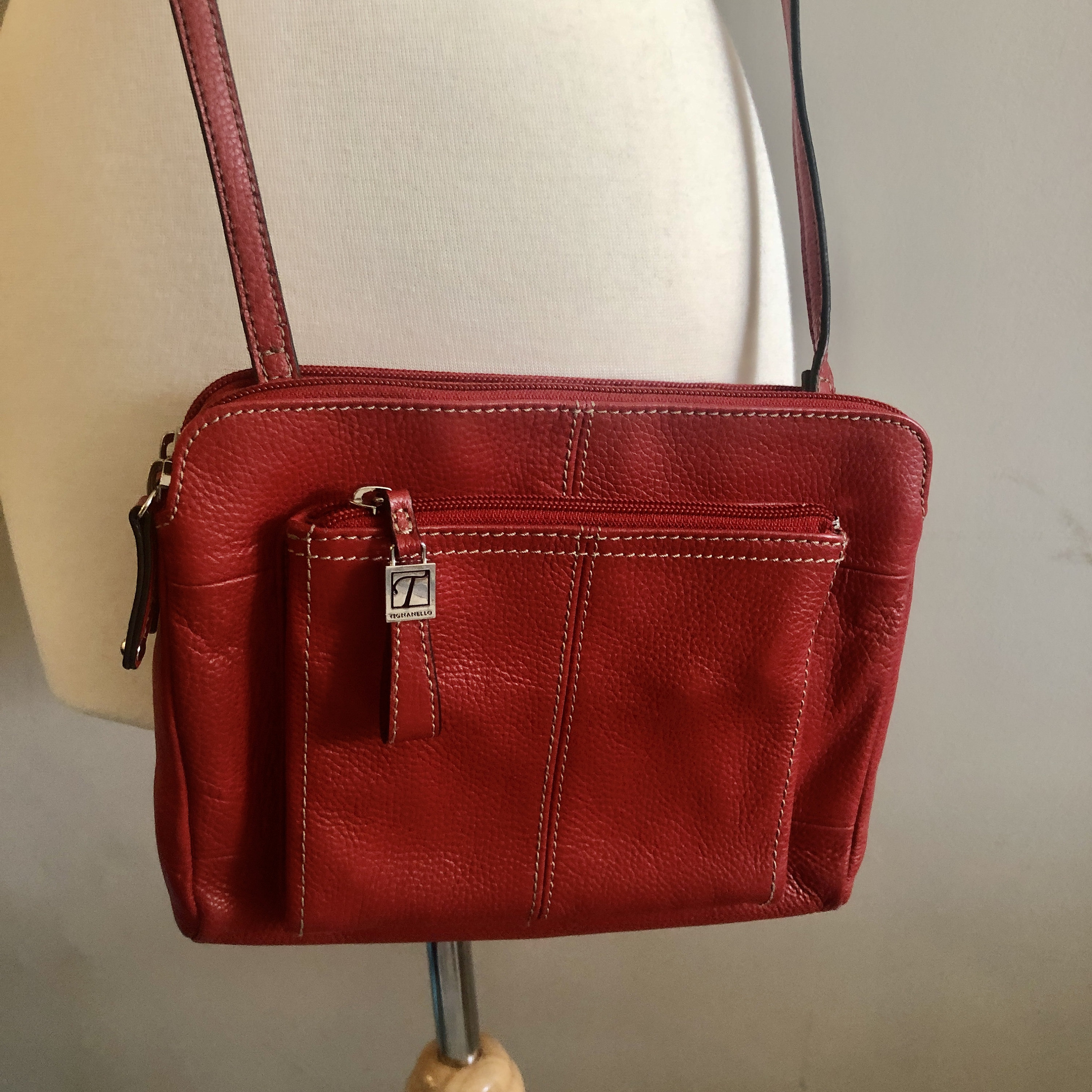 Tignanello crossbody multi store pocket organizer