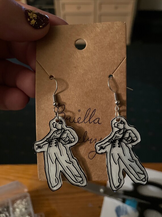 Harry styles fine line earrings outlet