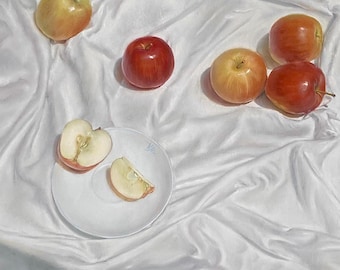 Under the Apple Tree, Original Soft Pastel Still Life Painting