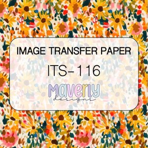 Its-116 - Image Transfer Paper (p17)