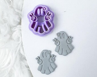 Cortadora de arcilla Groovy Ghost Gal - Lanzamiento en julio de 2024