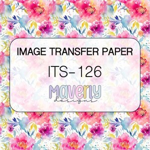 Its-126 - Image Transfer Paper (p30)