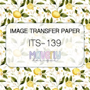 Its-139 - Image Transfer Paper (q16)