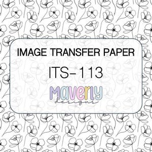 Its-113 - Image Transfer Paper (p09)
