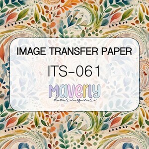 Its-061: beeldtransferpapier (h20)