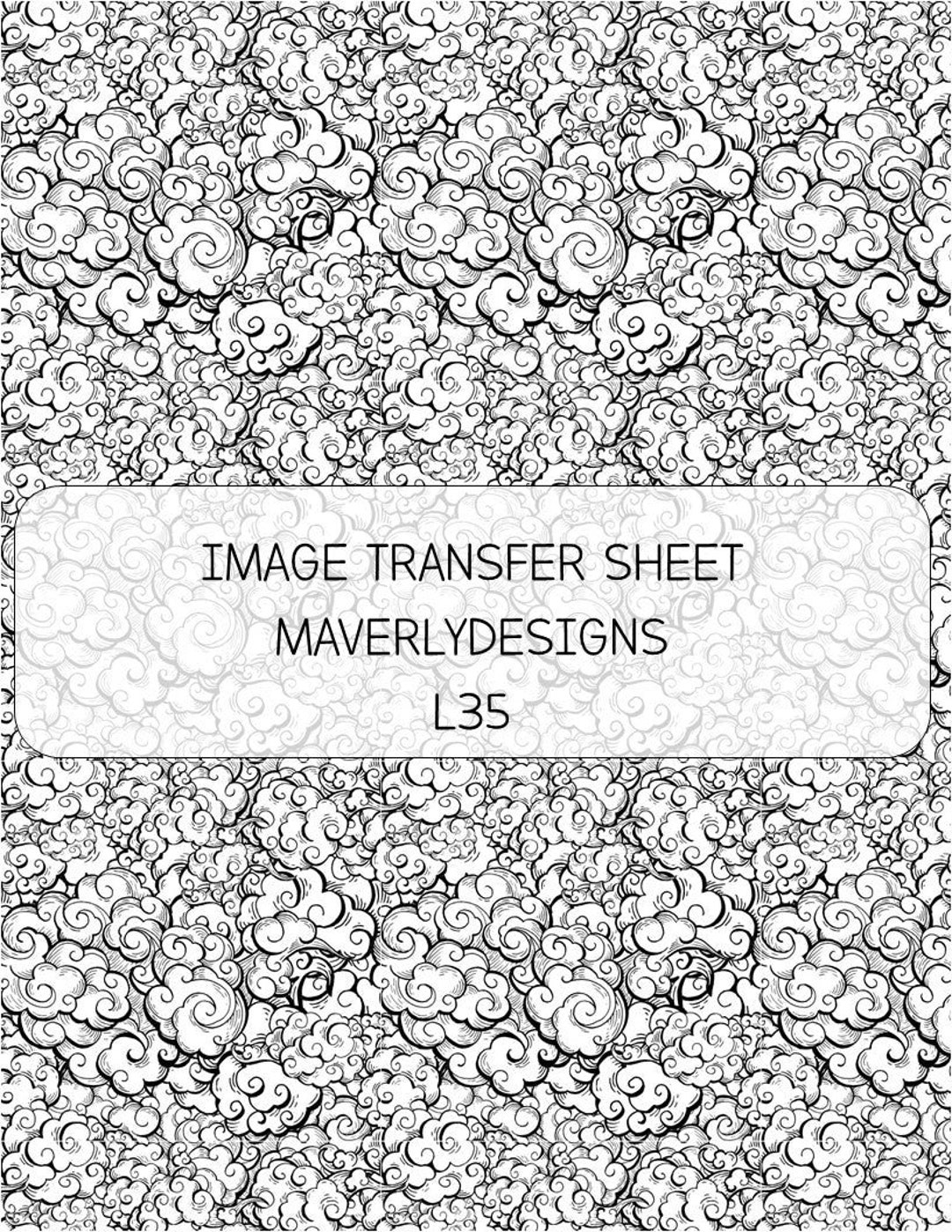 Image Transfer Sheet L-35 OCTOBER LAUNCH - Etsy