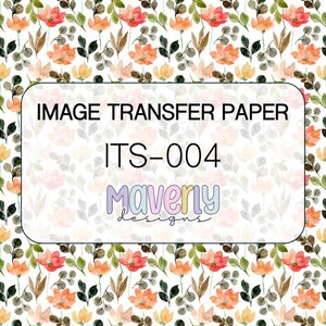 Its-004- Image Transfer Paper (a04)