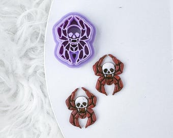 Cortador de arcilla con huella de calavera de araña - Lanzamiento en julio de 2024