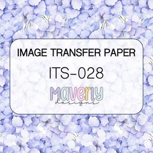 Its-028: beeldtransferpapier (e14)