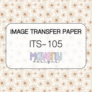 Its-105 - Papel para Transferência de Imagem (o22)