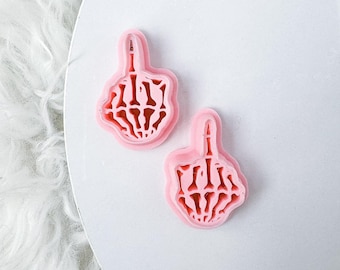 Cortador de arcilla Middle Finger Skelly - Lanzamiento en julio de 2024