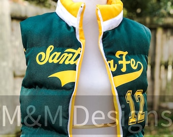 CUSTOMIZABLE Team/School Puffer Vest