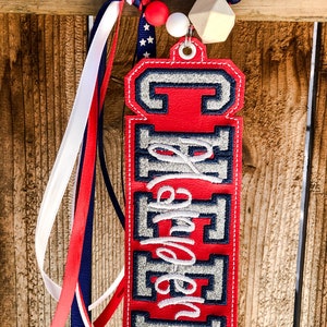 CUSTOMIZABLE Cheer Bogg Tags