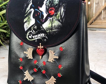 Snow White inspired backpack