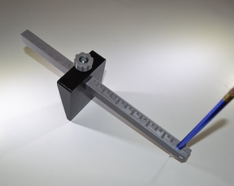 Lápiz vaso, calibre, marcador, escriba