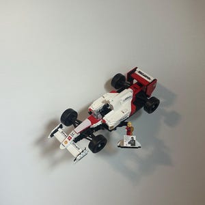 Wall Mount For the McLaren MP4/4 & Ayrton Senna (10330) LEGO® CREATOR™ Expert Car