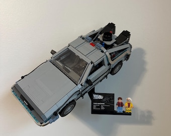 Soporte de pared para la máquina del tiempo de Regreso al futuro (10300) LEGO® Icons