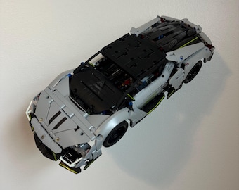 Wall Mount For the Lamborghini Revuelto Super Sports Car (42214) LEGO® Technic™