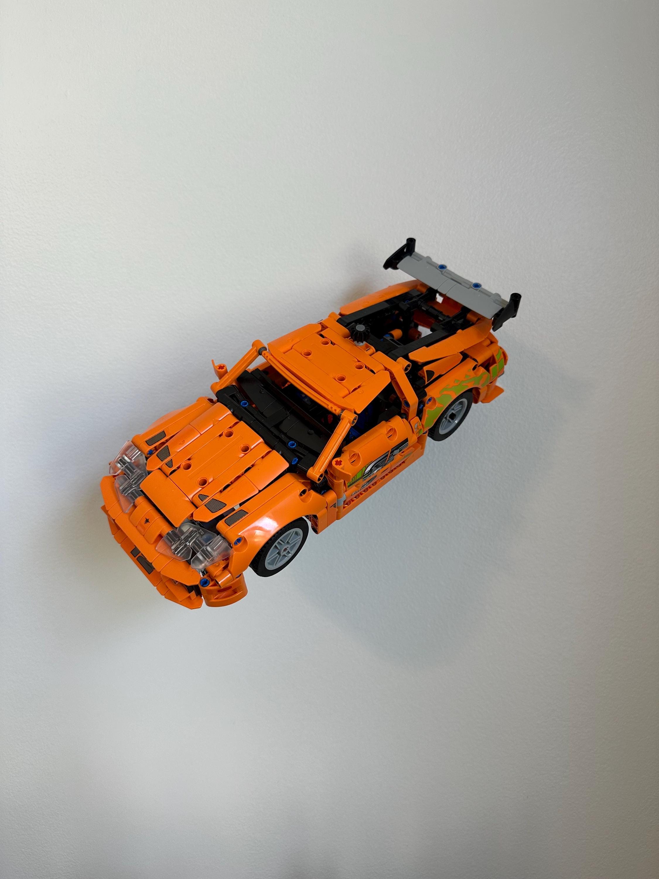Wall Mount for the Fast and Furious Toyota Supra MK4 (42204) LEGO