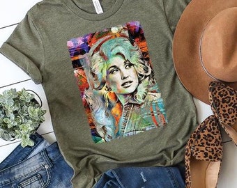 Dolly Parton Tshirt Etsy