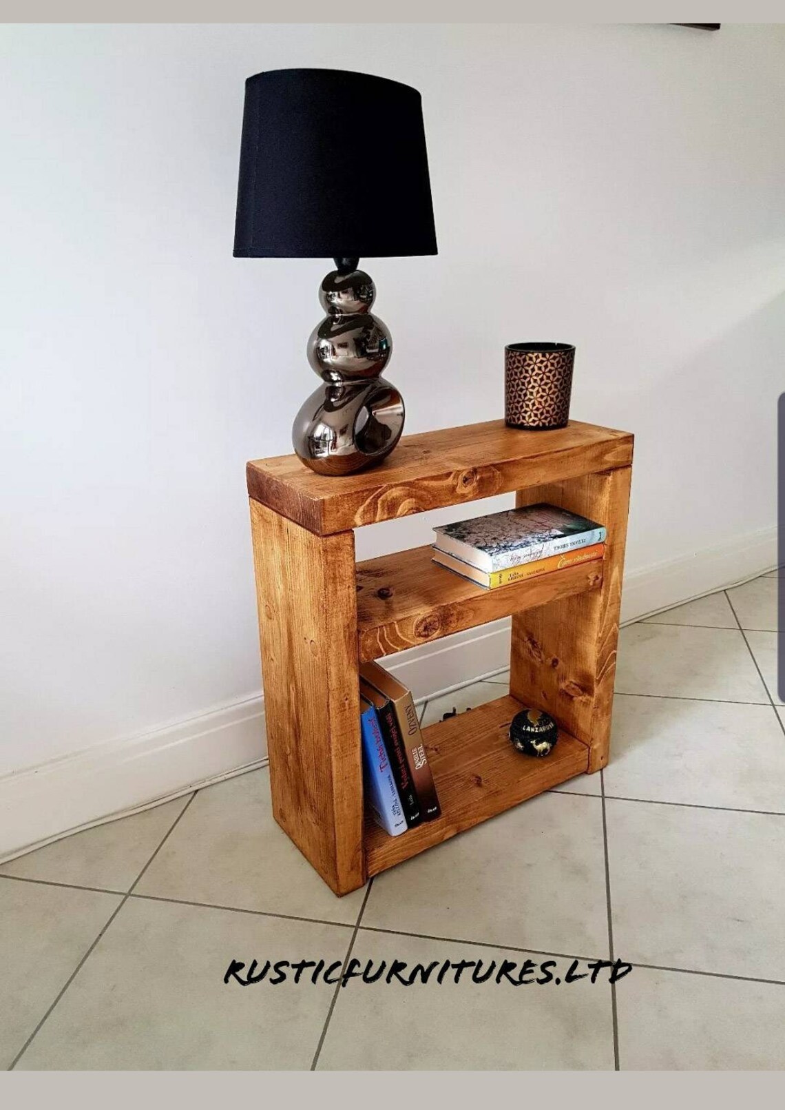Rustic Bedside Table/side Tables/rustic Chunky Handmade Etsy UK
