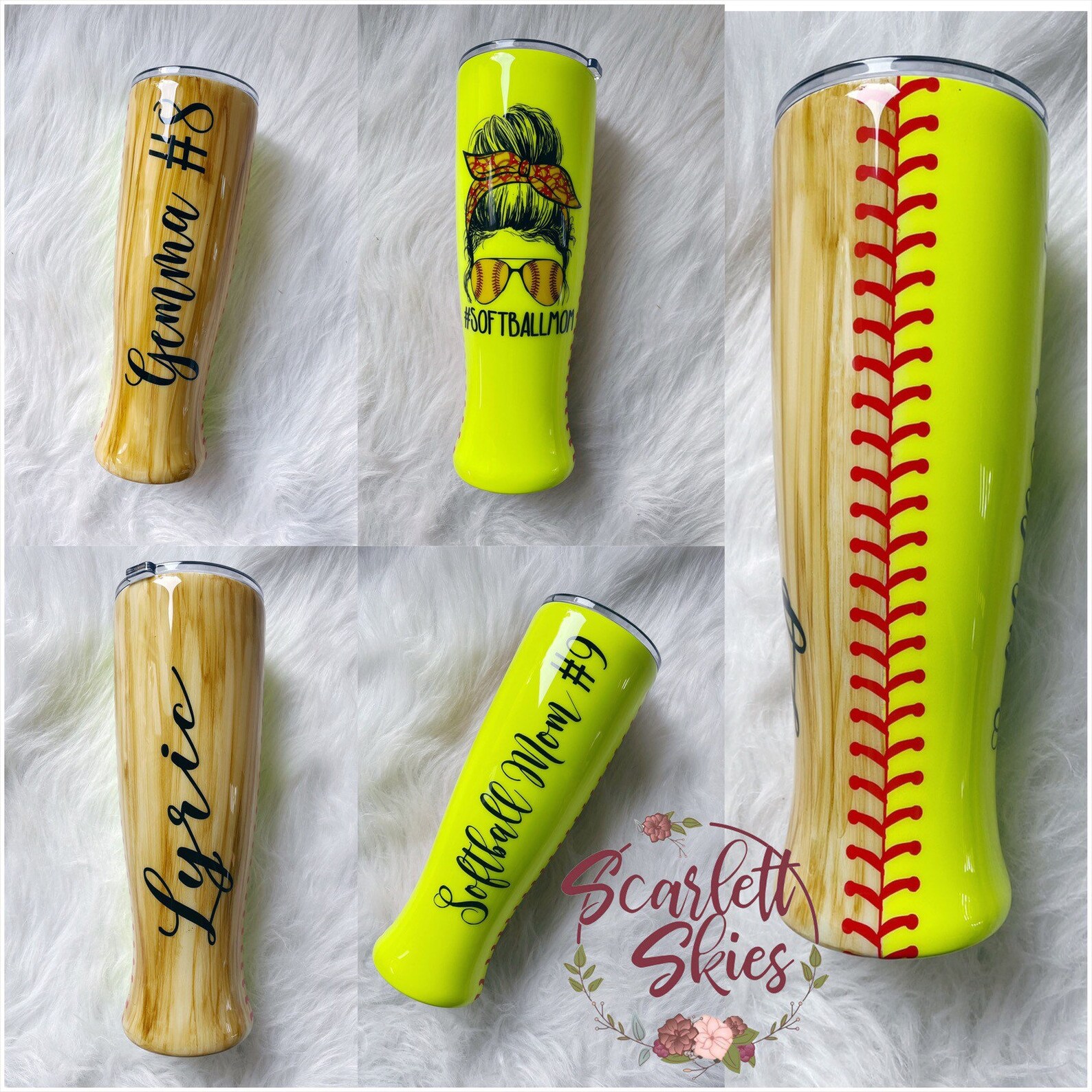 Baseball/softball Mom tumbler Etsy