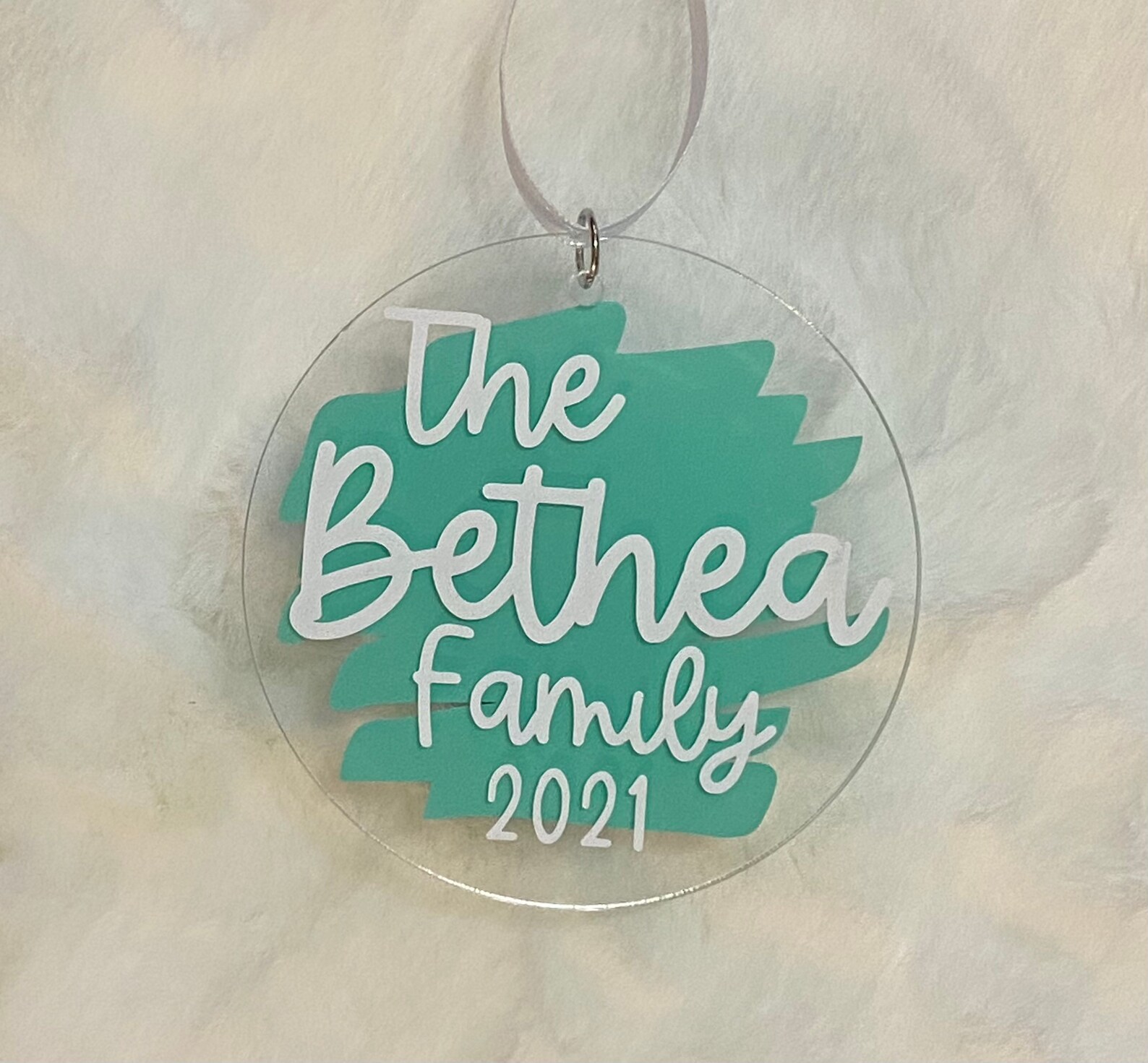 Personalized Family Christmas Ornament Personalized Family Etsy