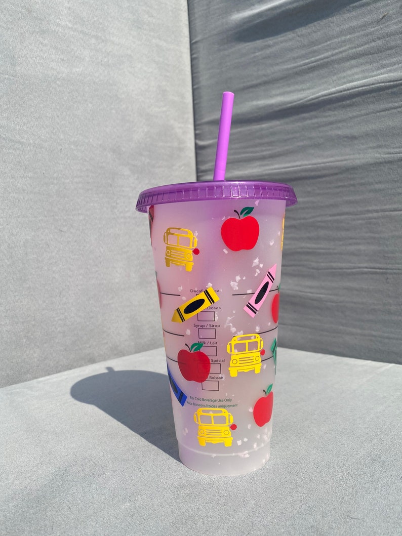 Bus Driver Starbucks Cups Custom Personalized Bus Driver Etsy