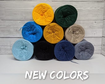 NEW! Bamboo/Cotton Yarn: 50/50 mix / Crochet Yarn / Knitting Yarn / Sustainable Yarn / Organic Bamboo Yarn / Soft Single Colour Yarn