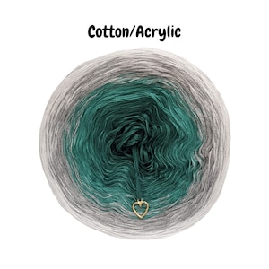 C/A098 - Gradient Cake Yarn, Ombre Yarn Cake, Colour Change yarn, 3 ply, Ombre Yarn, Ombre Yarn