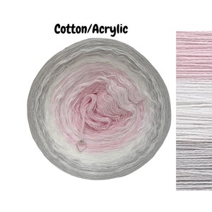 C/A099 - Gradient Cake Yarn, Ombre Yarn Cake, Colour Change yarn, 3 ply, Ombre Yarn, Ombre Yarn