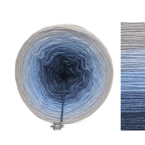 Winter Wonderland - C/A055 - Gradient Cake Yarn, Ombre Yarn Cake, Colour Change yarn, 3 ply, Ombre Yarn, Ombre Yarn