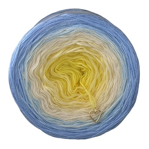 SAMANA - Summer Collection 2023 - Gradient Cake Yarn, Ombre Yarn Cake, Colour Change Yarn, 3ply 4ply, Ombre Yarn, Ombre Yarn