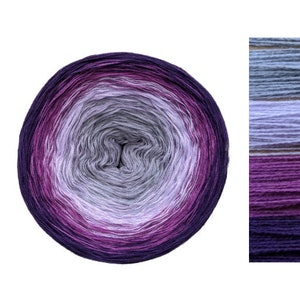 Ice Berry - C/A011 - Gradient Cake Yarn, Ombre Yarn Cake, Colour Change yarn, 3 ply, Ombre Yarn, Ombre Yarn