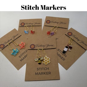 Knitting Stitch Markers by Fantasy Yarns