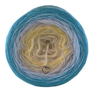 ZANZIBAR - Summer Collection 2023 - Gradient Cake Yarn, Ombre Yarn Cake, Colour Change Yarn, 3ply 4ply, Ombre Yarn, Ombre Yarn