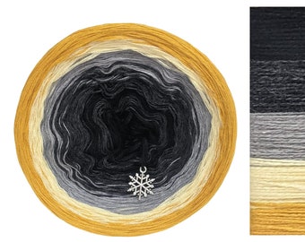Lantern - C/A102 - Gradient Cake Yarn, Ombre Yarn Cake, Colour Change yarn, 3 ply, Ombre Yarn, Ombre Yarn