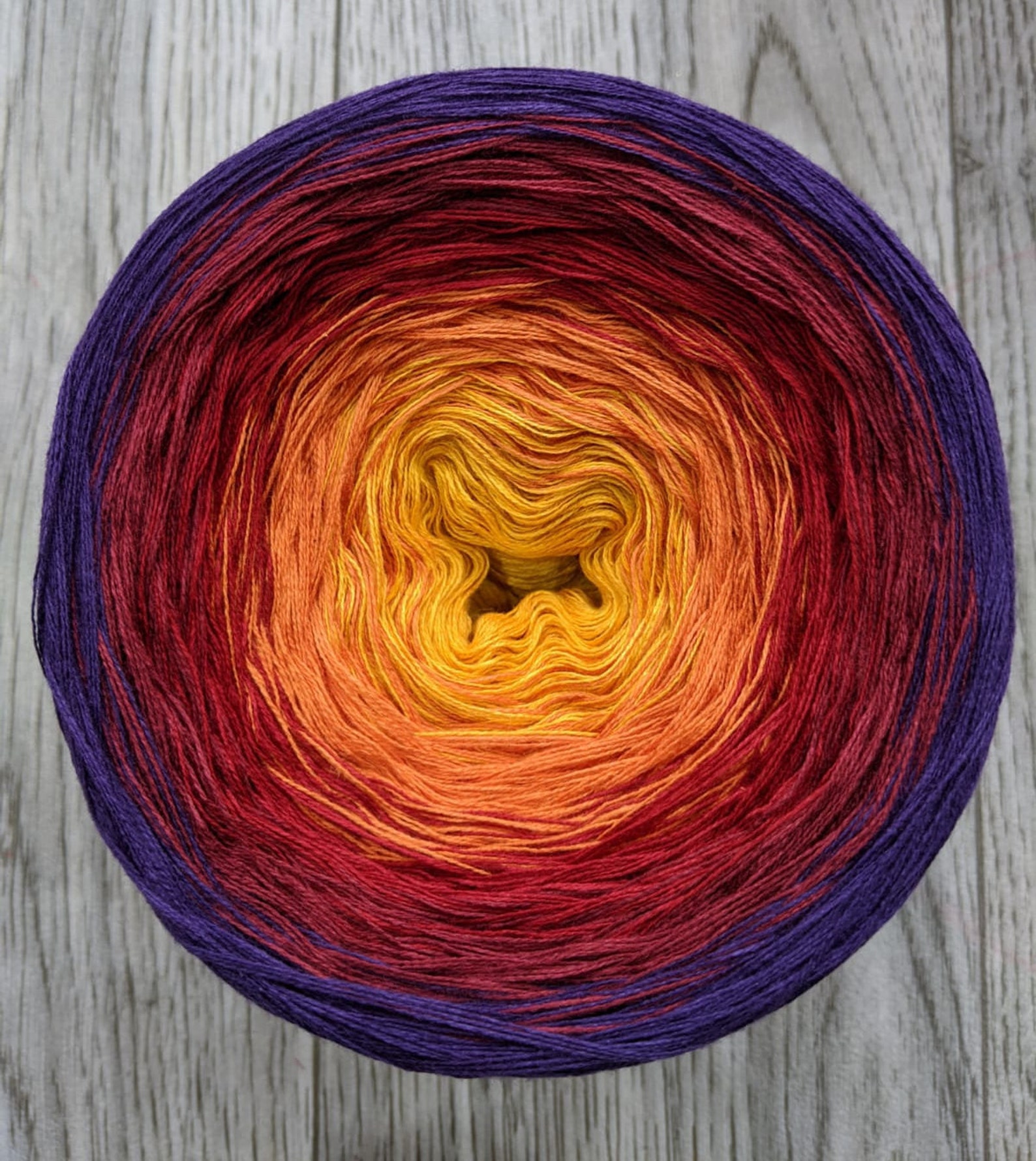 Sunset C/A015 Gradient Cake Yarn Ombre Yarn Cake Colour Etsy